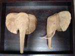 Relief Elephant Head Double (2) 